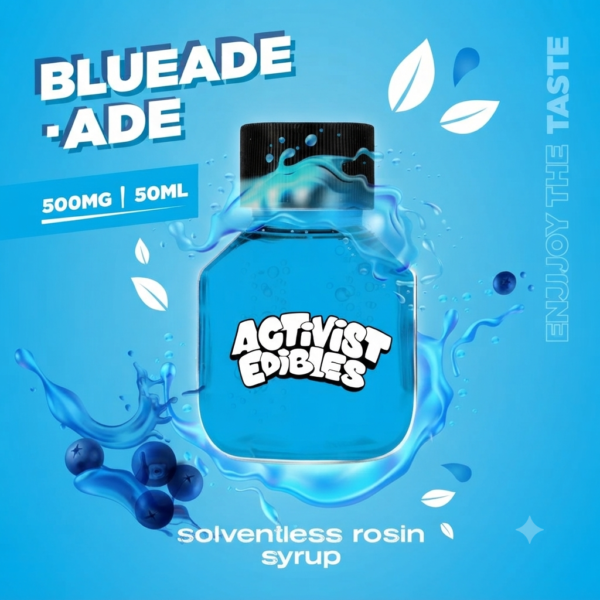 Blueade Solventless Rosin Syrup 500mg | 50ml