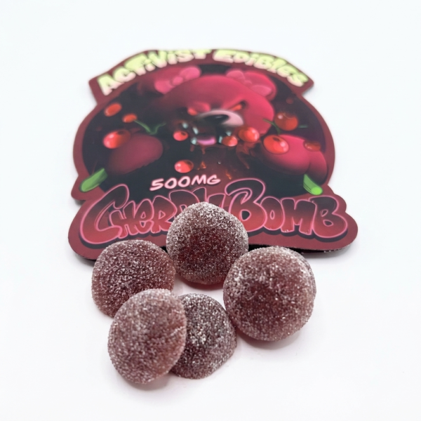 CherryBomb Cherry THC Gummies 500mg