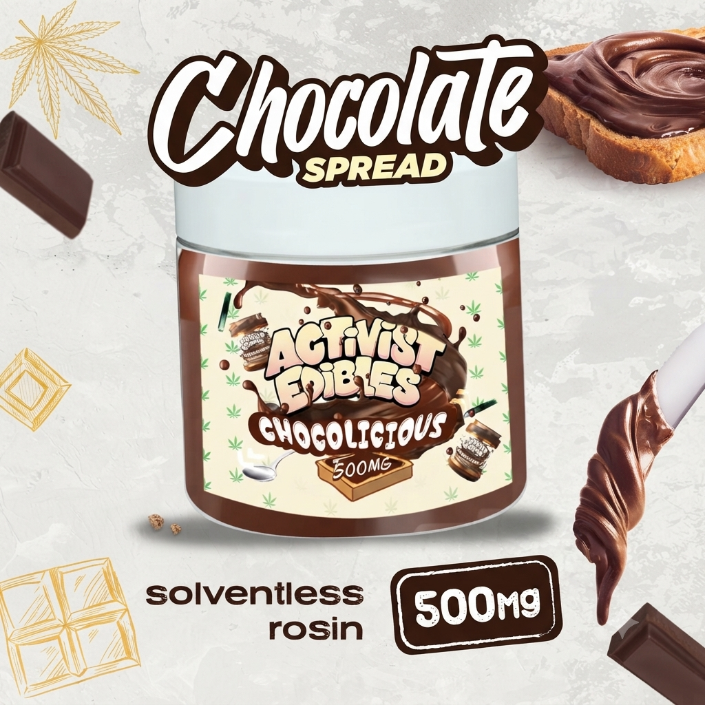 Chocolate Spread Solventless Rosin Syrup | 500mg